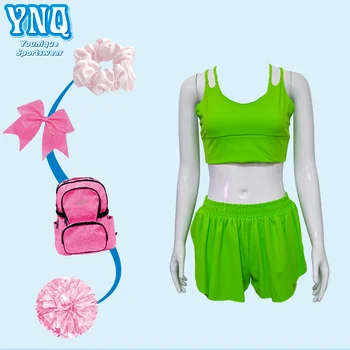 New Fashion Cheerleading Uniform Bling Cheer and Dance Cheerleader Costumes