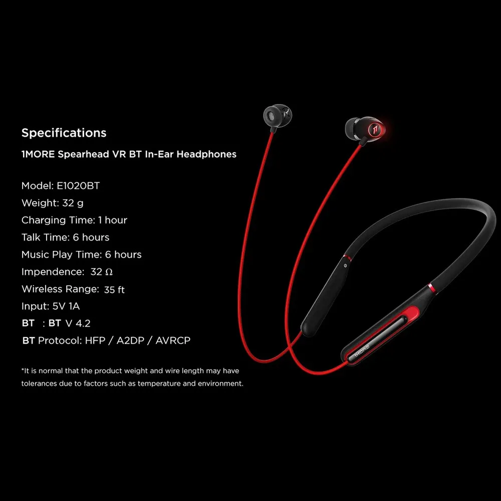Xiaomi 1 더 스피어헤드 Vr Bt 인 이어 헤드폰 E1020bt Bt E 스포츠 게임 넥 밴드 이어폰 Led 라이트 전화 탭 -  Buy 이어폰 헤드폰,Vr Bt 이어폰 헤드폰,전자 스포츠 게임 Neckband 이어폰