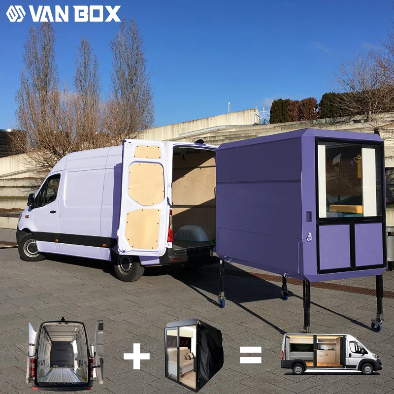 Sprinter Camper Conversion Kit 4 Person Mobilador Car Van Kits Modular  Camping Box for Utility Cargo