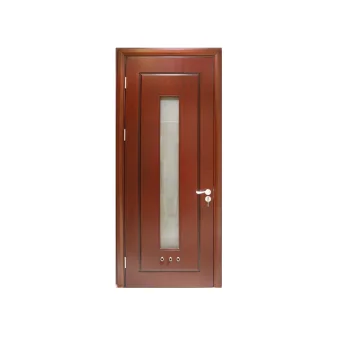 Factory wholesale popular solid wooden door bedroom interior wood door for houses interior wooden doors