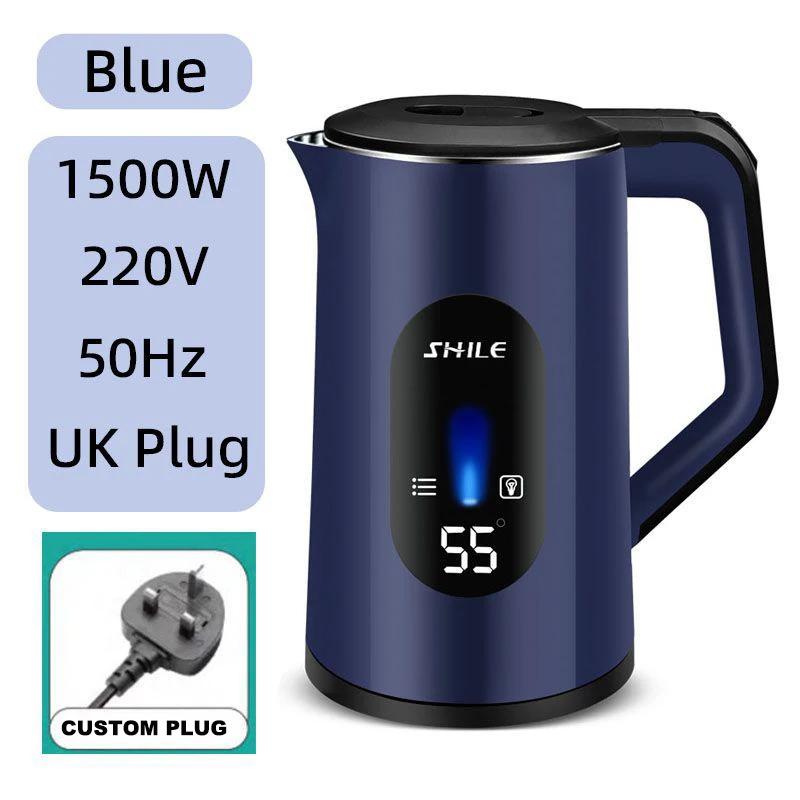Custom 3l Thermal Insulation Kettle Electric Hot Water Boiler Electric Kettle for Boiling Water