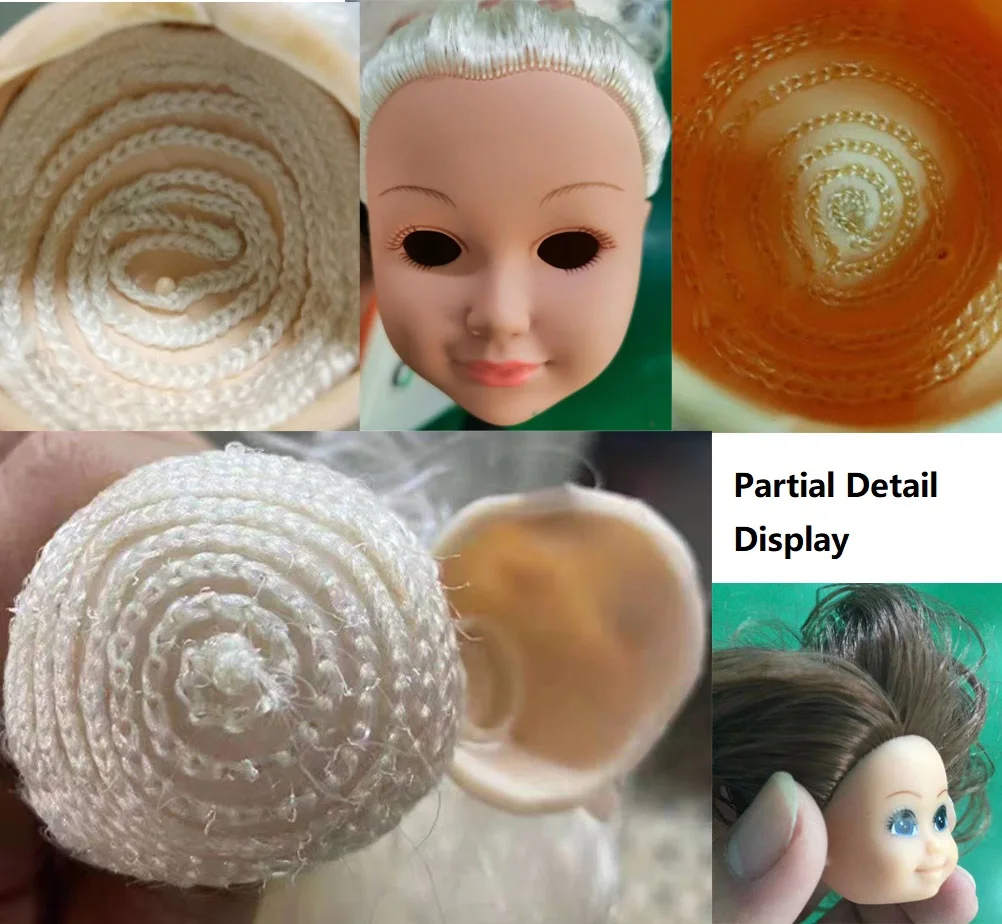 Automatic Hair Rooting Machine For Pvc Doll Toys Equipped With Reliable Motor And Engine Made Of