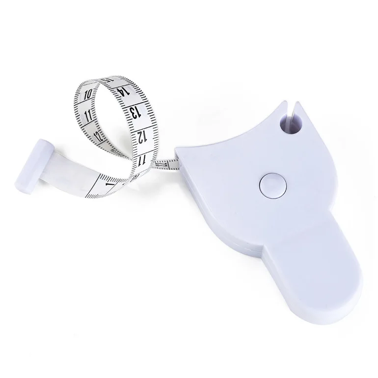 Grey990 Body Measuring Tape Tool - Accurate Automatic Retractable Chest  Waist Hip Ruler Portable White