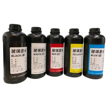 Low odors glass ceramic pvc printing led uv ink for inkjet printer ricoh uv ink UV glass ink