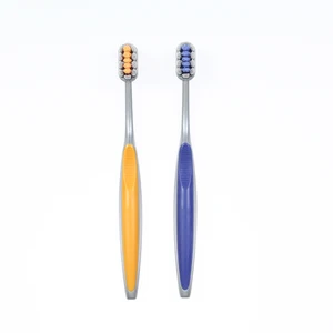 Durable Super Youth Toothbrush Japanese Premium Curved Grip Massage Tooth Brush with OEM logo