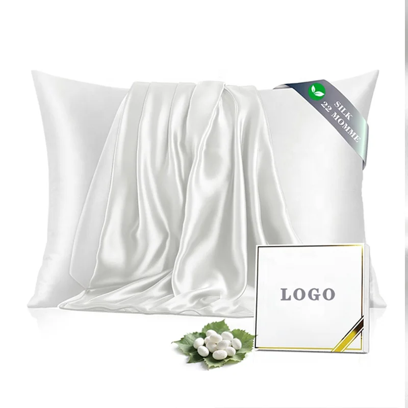 22 Momme Mulberry Silk Pillowcases Gift Set factory
