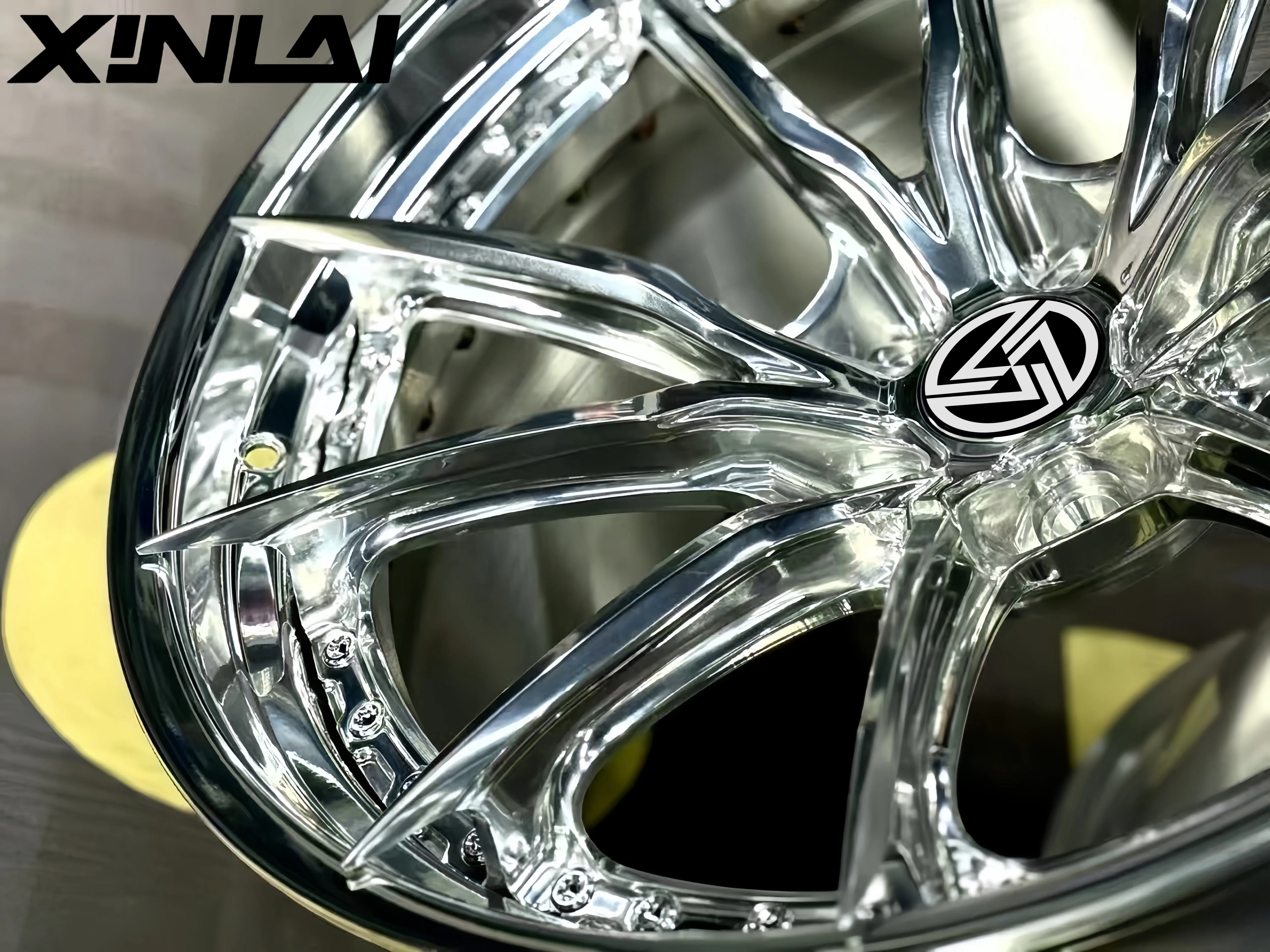 XINLAI Custom Deep Concave 18-22 Inch 2-Piece Forged Aluminum Alloy Racing Car Rims Polished for BMW Audi for Porsche Wheels New - Image 4