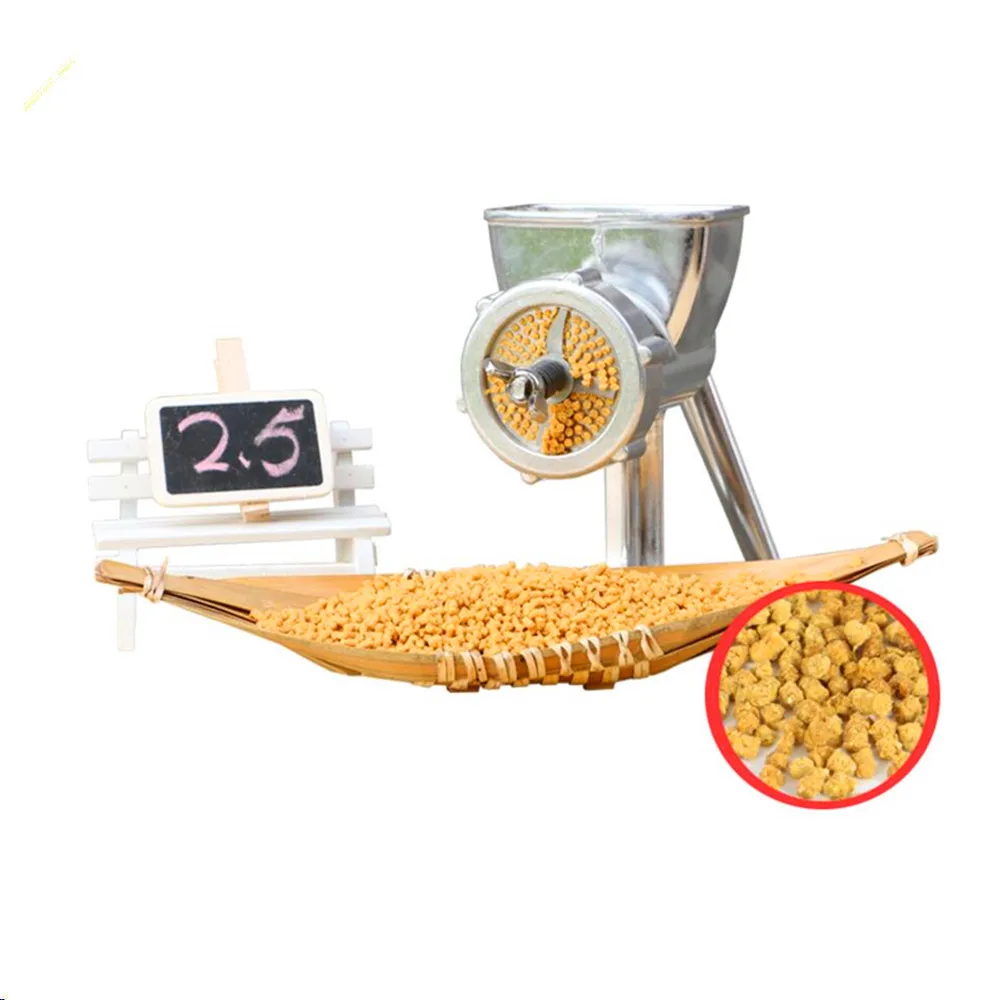 Machine à Granulés Manuelle 2.5mm - Pour Fabriquer Aliments Animaux (poisson, Oiseaux, Chats, Chiens)