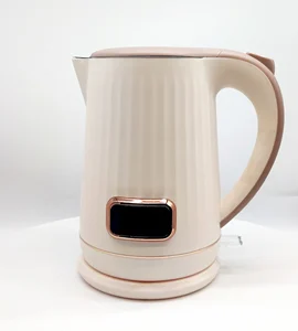 High Quality 1.8L Electric Cordless Plastic Kettle with Boil-Dry Protection