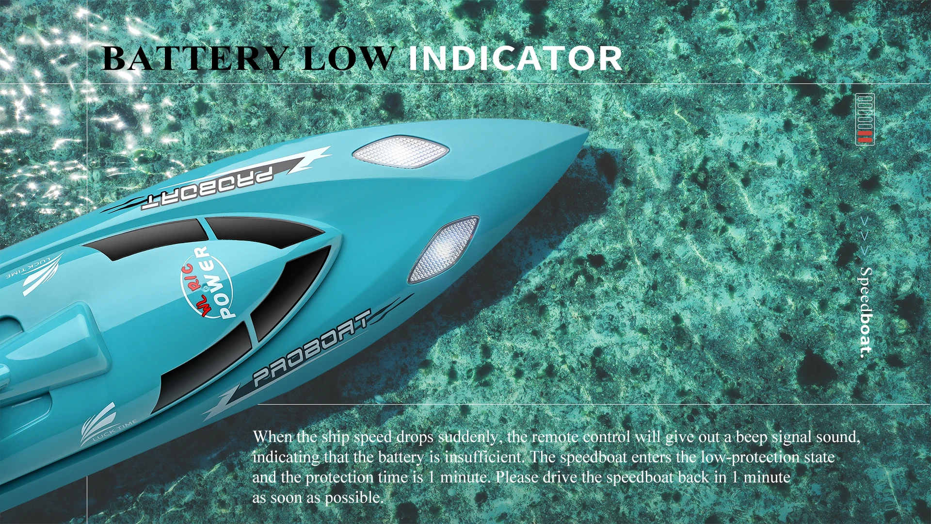 HOSHI WLTOYS WL911-A RC Boat Ship 2.4G RC Racing Boat Waterproof Model Electric Radio Remote Control RC Speedboat