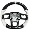 Perforated leather+carbon fiber