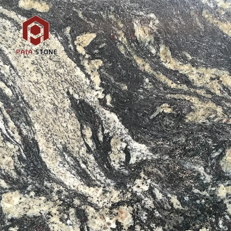product natural stone blue in night black granite slab for kitchen countertop reception top wall background design-5