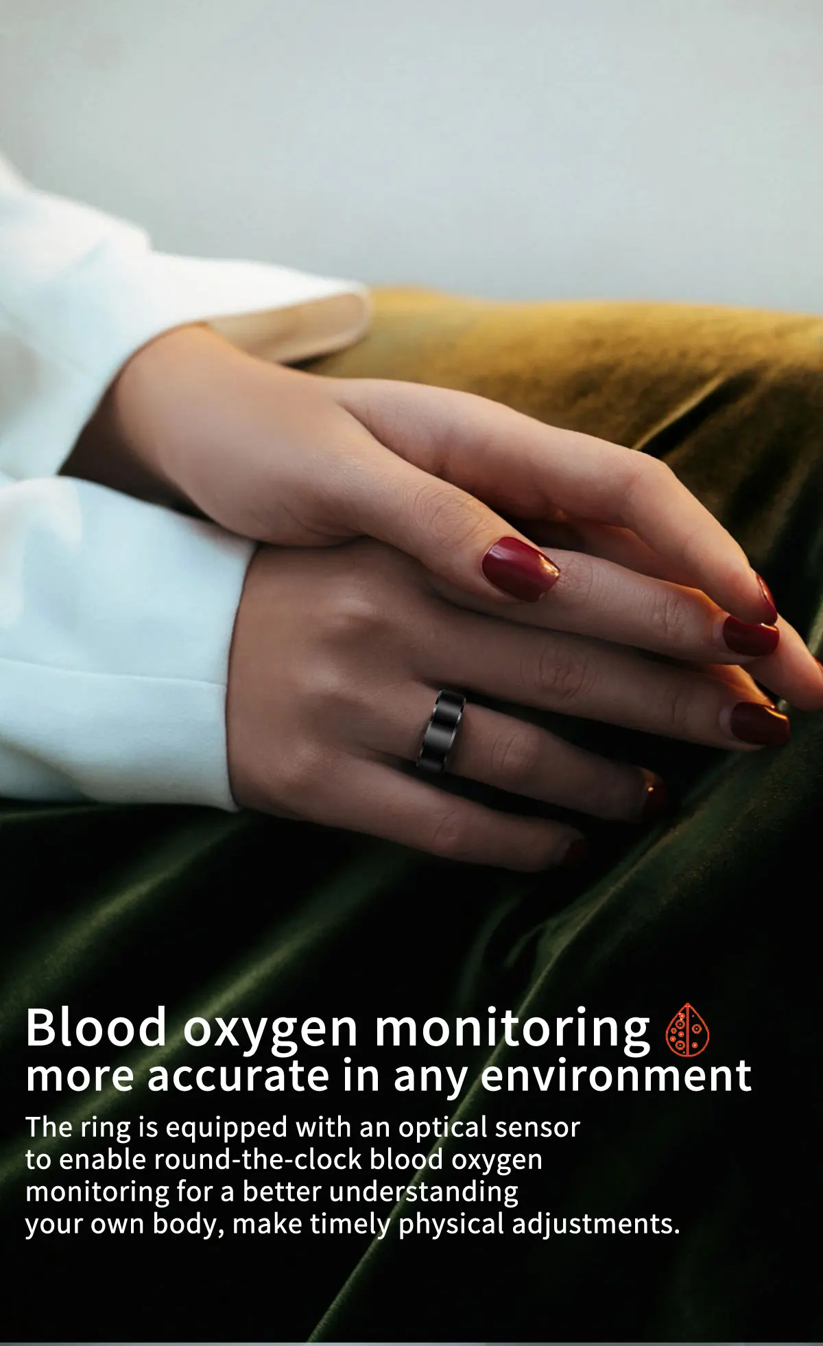 If you are searching for a supplier of a product with perfect quality control and highly competitive prices, which gives you an advantage in expanding your local market, then contact us now!  Competitive suppliers of  R6 Smart Ring 5ATM Waterproof Heart Rate Blood Oxygen Step Monitoring Health Sleep Smart Rings Fashion Smart Wearable