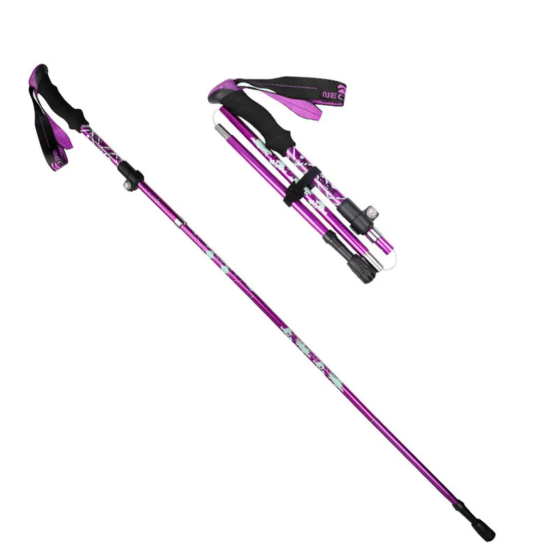 Bâtons de randonnée pliables et réglables en aluminium pour rando_voghion.com