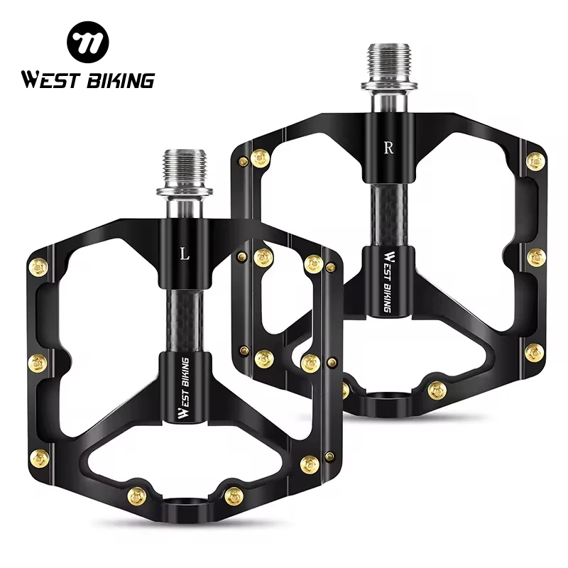 Pédales plates VTT HT Components ME03T Titane Evo+ Mag