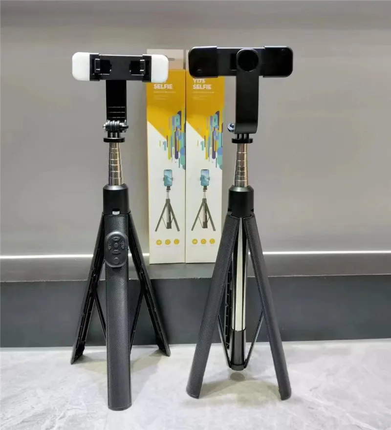 Wireless Selfie Tripod Extendable Y17S Selfie Stick Phone Stand Holder  Remote Control Shutter for Smartphone