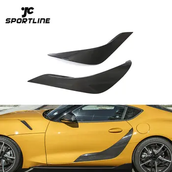 Dry Carbon Fiber A90 Car Side Door Panels for Toyota GR Supra A90 Edition  J29/DB MkV 2019-2021