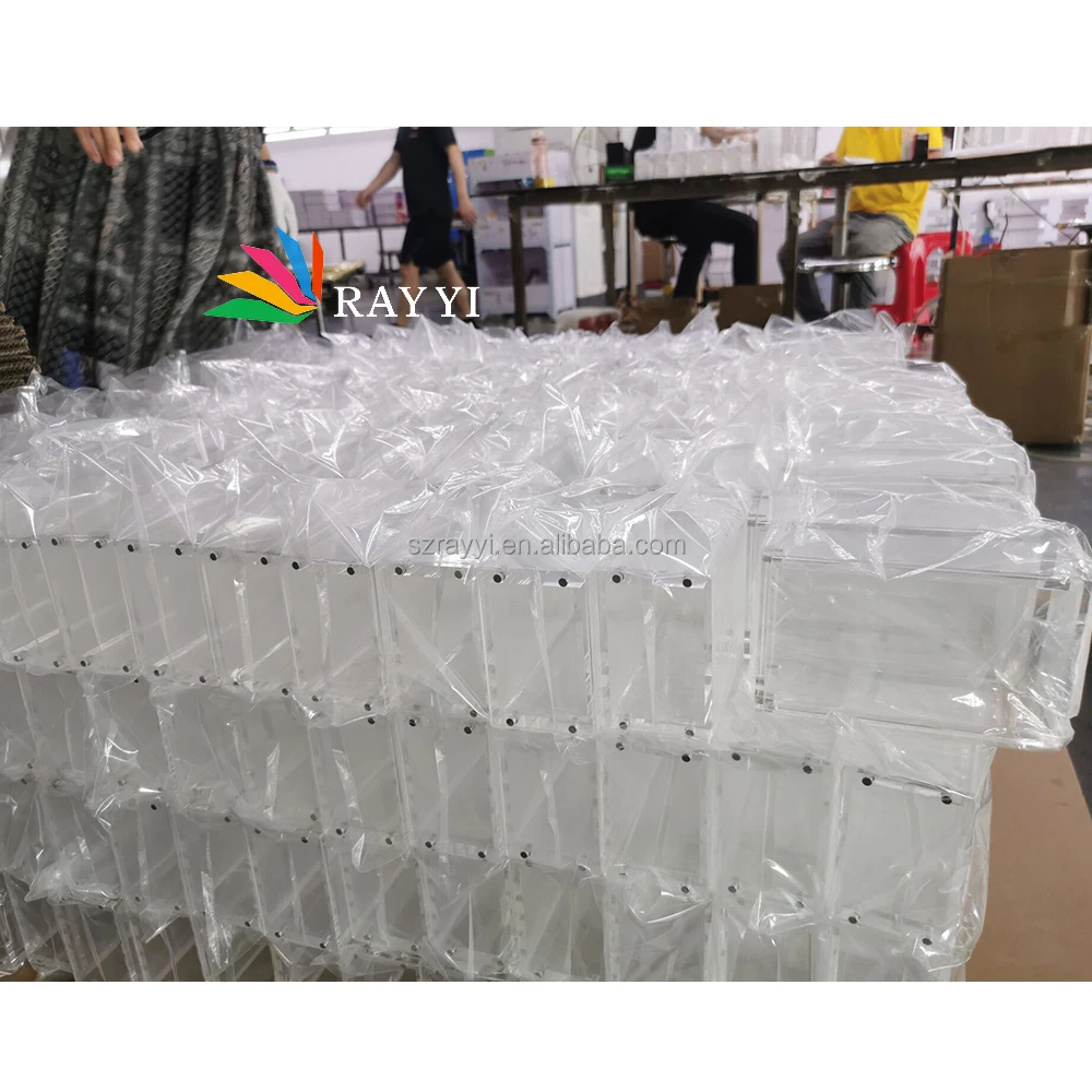 Ray Yi Uv Resistant Playstation 4 Ps4 Disc Video Game Acrylic Display Case Protector With Bottom