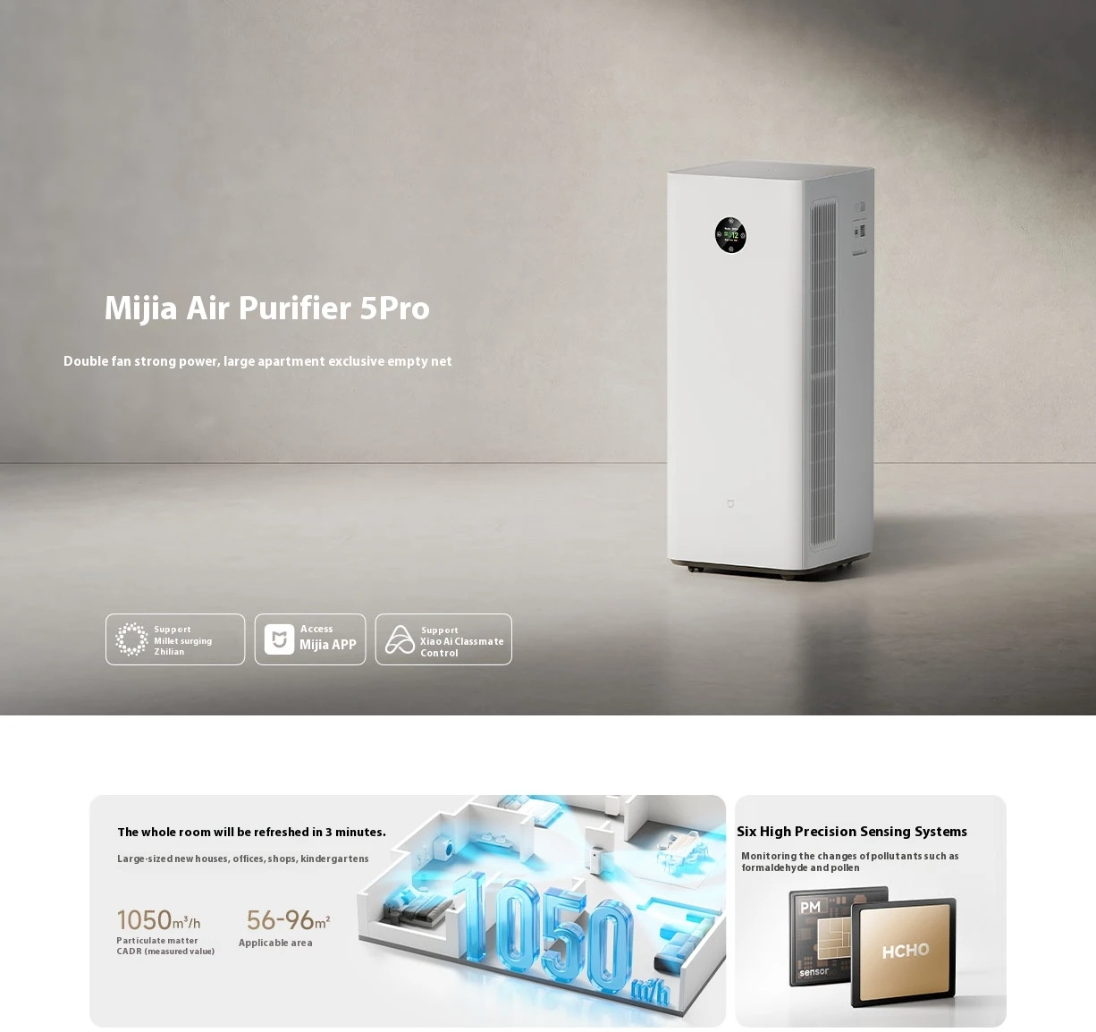 Xiaomi Mijia Air Purifier 5 Pro