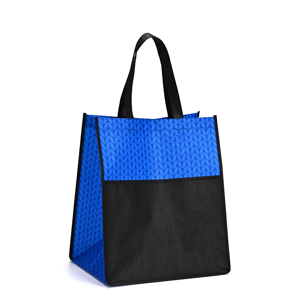 Wholesale Custom Recycled RPET Linen Cosmetic Bag Eco-Friendly Waterproof Shopping Bag with Lamination Hot Item manufacture