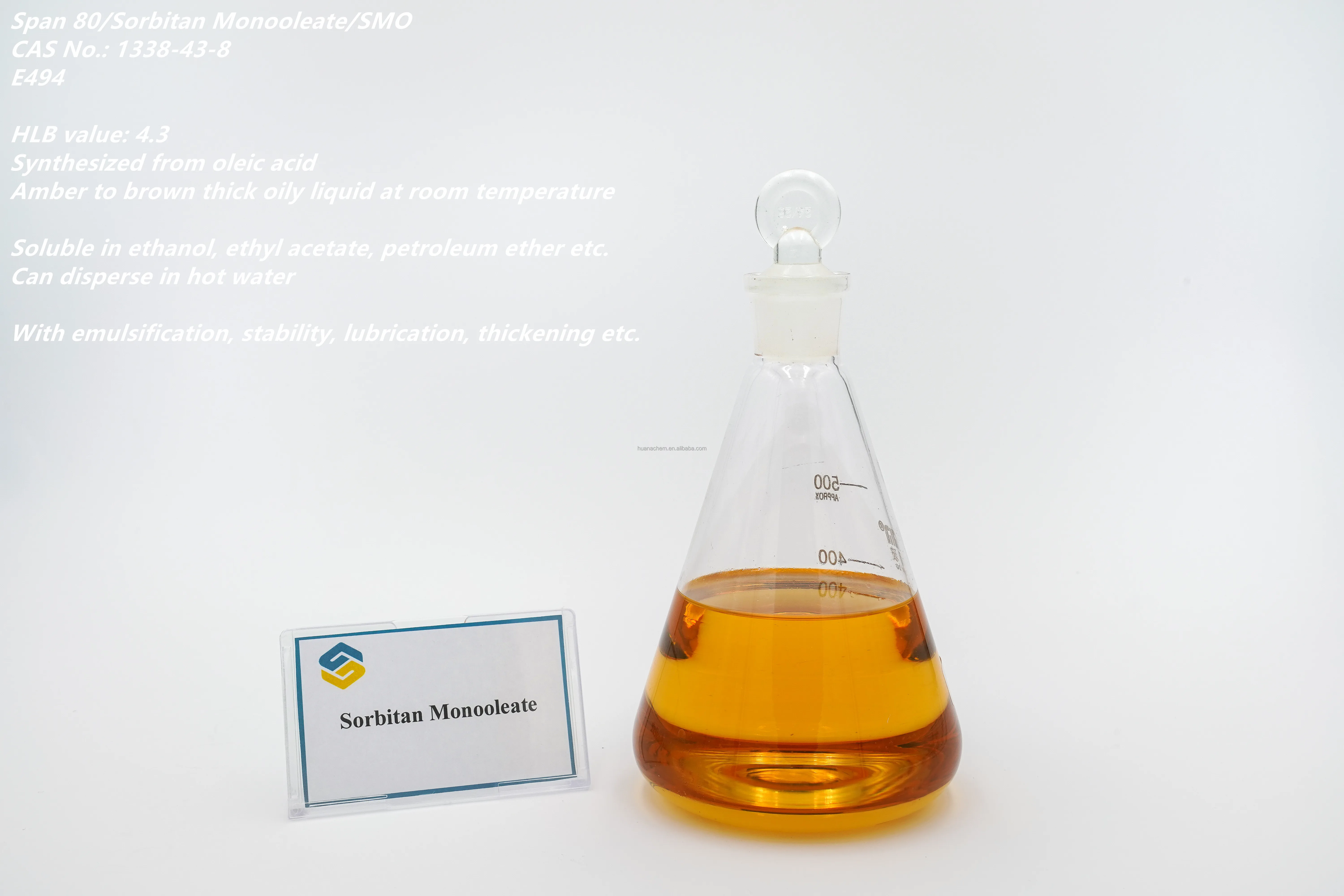 Food Additive Sorbitan Stearate Span 60 E491 For Active Dry Yeast Buy