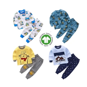 Wholesale Cartoon Cotton 2 Set Minnie Girls Pajamas Kids Sleepwear Sets