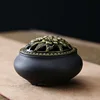 Lotus cubierta negro-Enviar algodón ignífugo pequeña