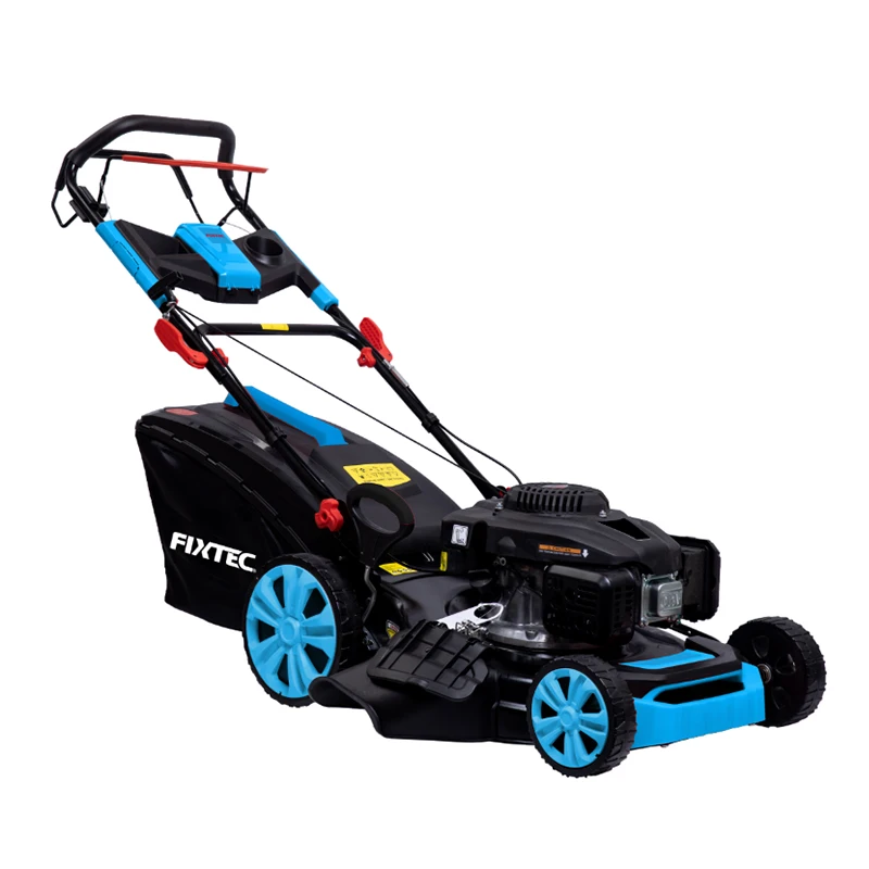 FIXTEC 18 Inch Corded Electric Lawn Mower 139CC Gasoline Hand Push