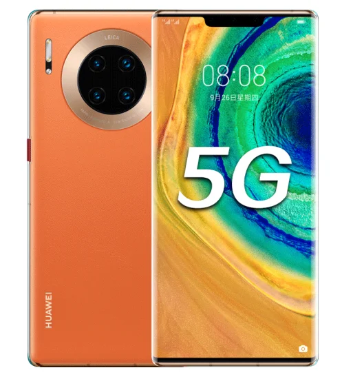 Original New Huawei Mate 30 Pro 5G Mobile Phone Android 10 8GB RAM 128GB  256GB ROM Kirin 990 5G Octa core 40MP Cameras NFC