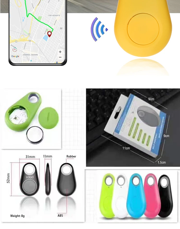 Cheap Price Pet Dog Gps Tracker Smart Smallest Key Locator Tracker
