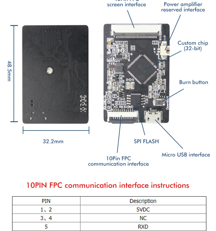 4 button lcd panel free sample