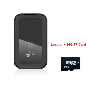 Alternative view of GF22 Car Driving Record Anti-Lost Child Safety Anti-Lost Device Accessories  Black GPS Tracker Device