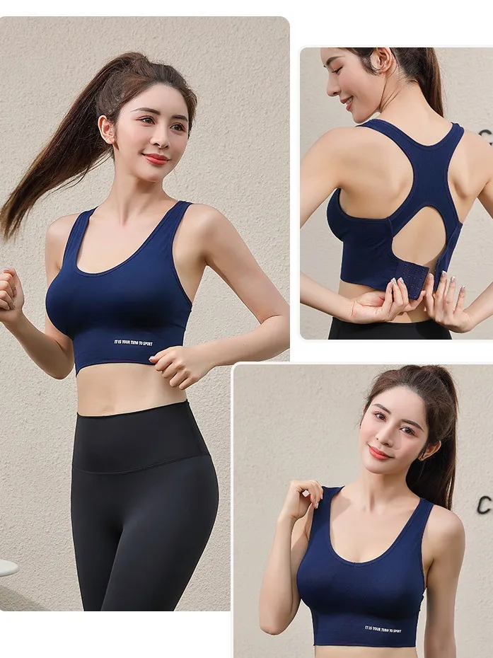 1pc Professional High-strength Shockproof Sports Bra For Women