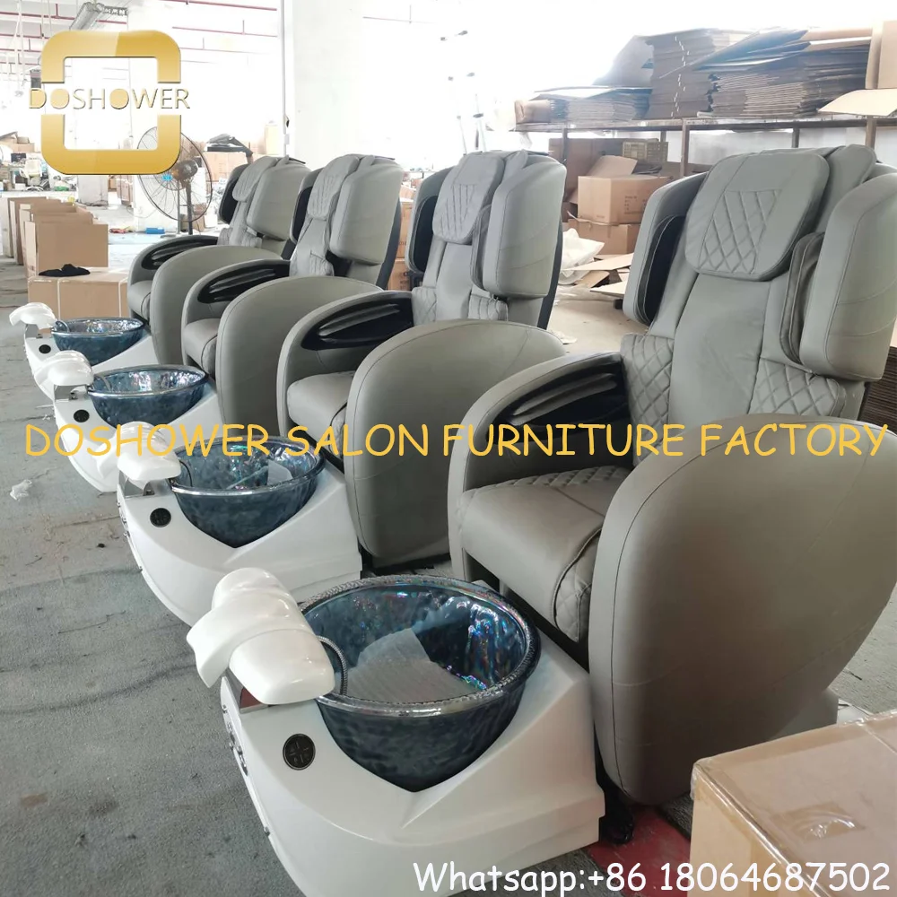 Luxury Reclining Pedicure Chair With Full Body Massage Pedicure Spa