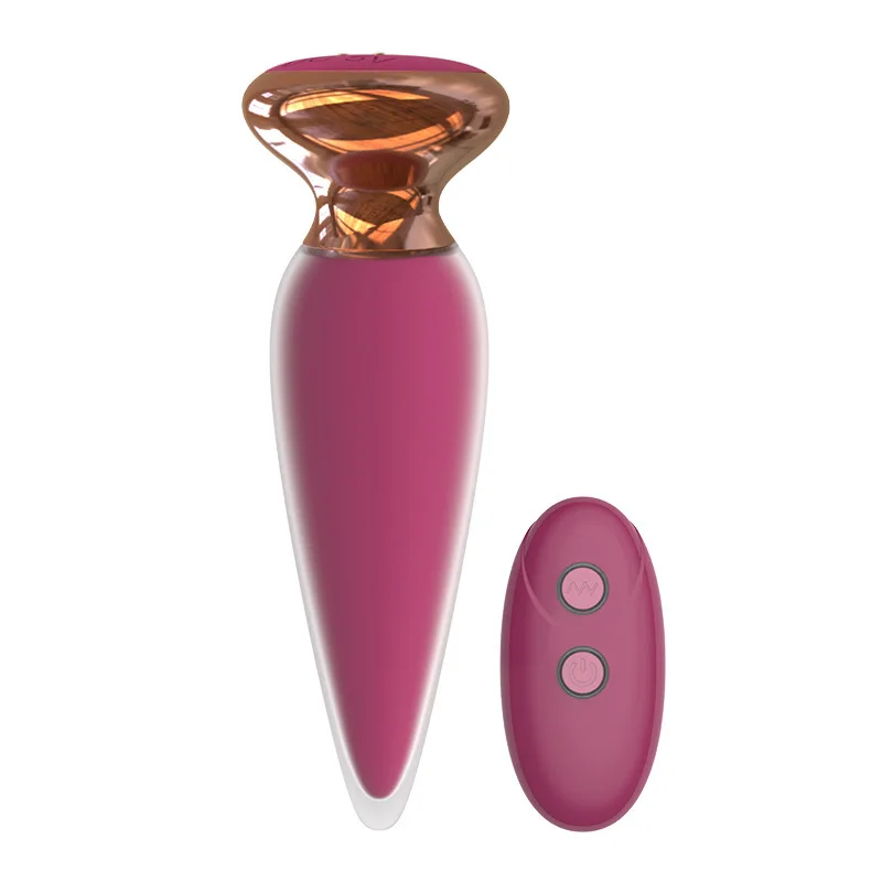 Vibrating Anal Plug Magnetic Charging Rear Court Anal Plug Sex Toys for Men and Women Masturbation Sex Toys