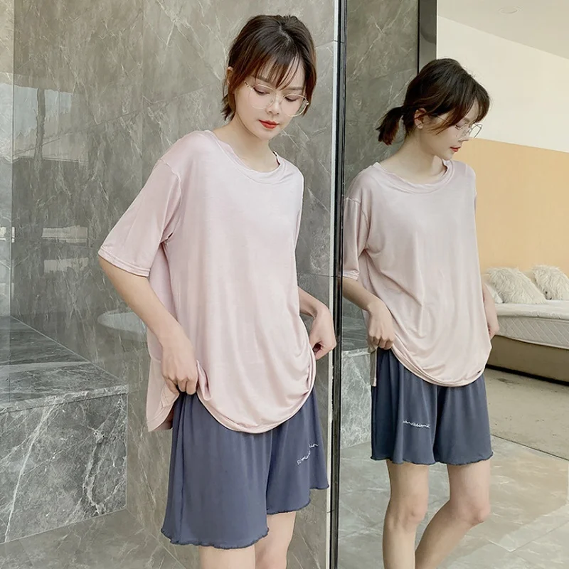 Conjuntos De Pijama De Maternidad Para Mujer,Ropa De Dormir De Verano,Informal,Transpirable,Superventas  - Buy Las Mujeres De Ropa De Noche,Maternidad Pantalones Cortos De Pijama,Maternidad  Pijama Conjuntos Product on Alibaba.com