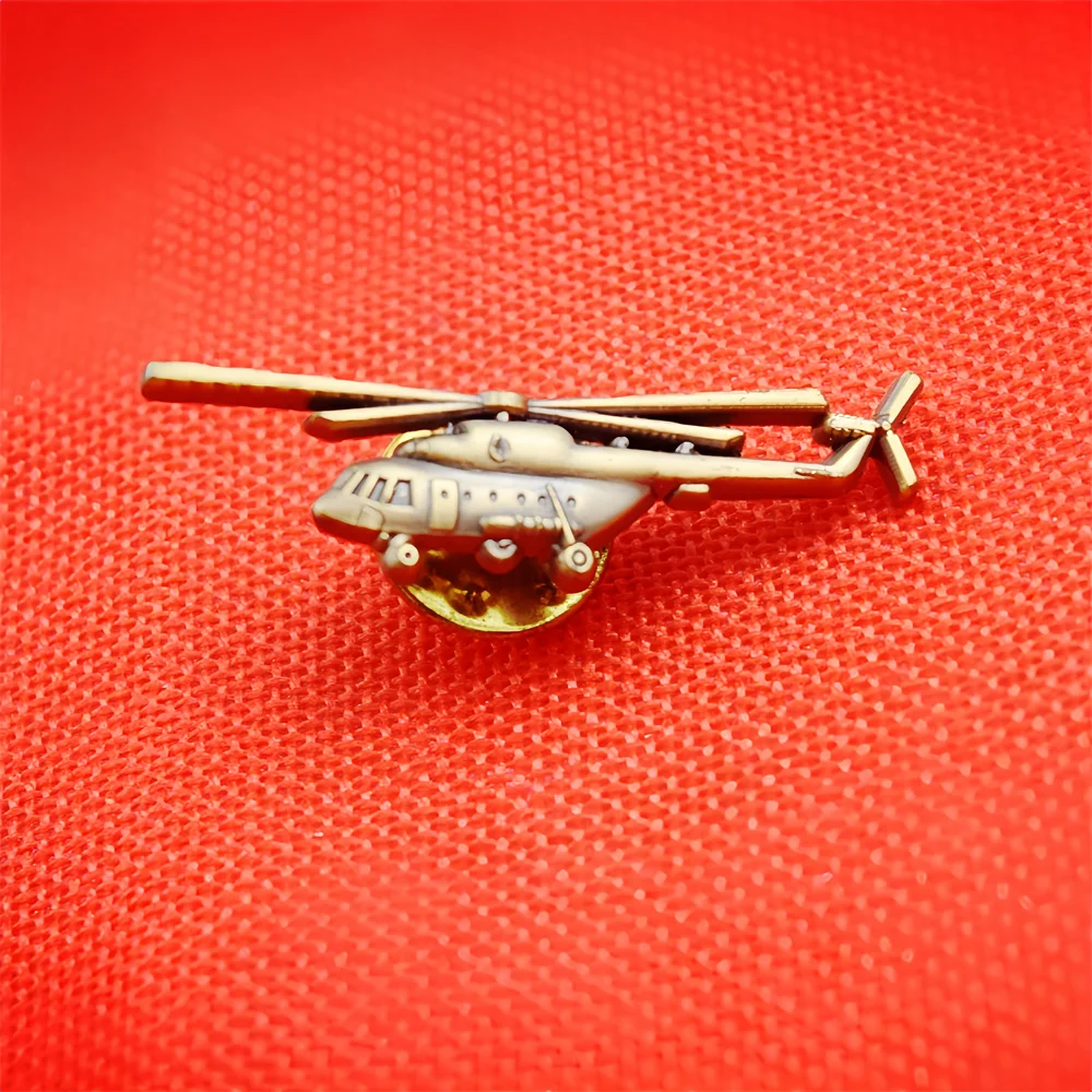 Custom Airplane Metal Lapel Pins Badges with Plastic Box Aviation Themed Collectible Pin Aviation Commemorative Badge