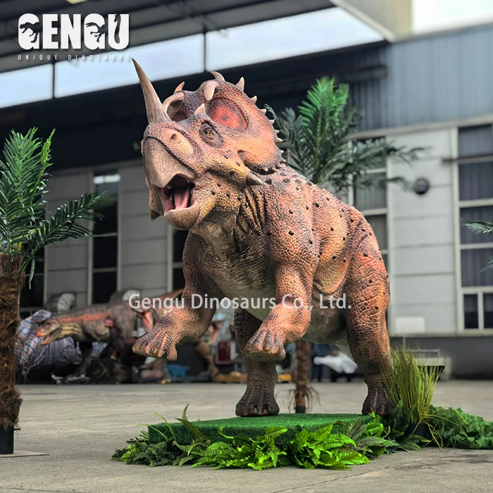 High Quality Simulation Dinosaur Realistic Model Life-size Animatronic Dinosaur Model Gengu Dinosaur