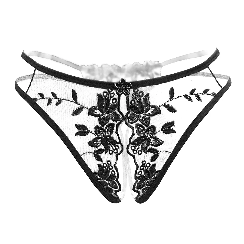 Women Sexy Floral Lace Briefs T Back Panties Underpants Womens Open Crotch Sexy Thongs Buy T 9745