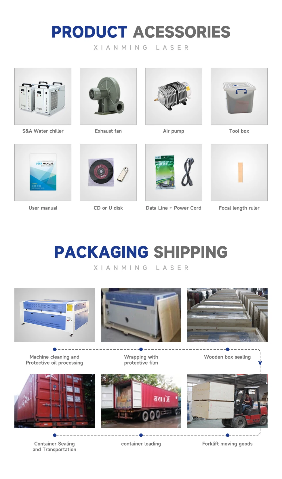 XM Fast Speed 60w 80w 100w 150w 300W 1610 1612 Co2 Laser Cutting Engraving Machine for Clothing and Textiles