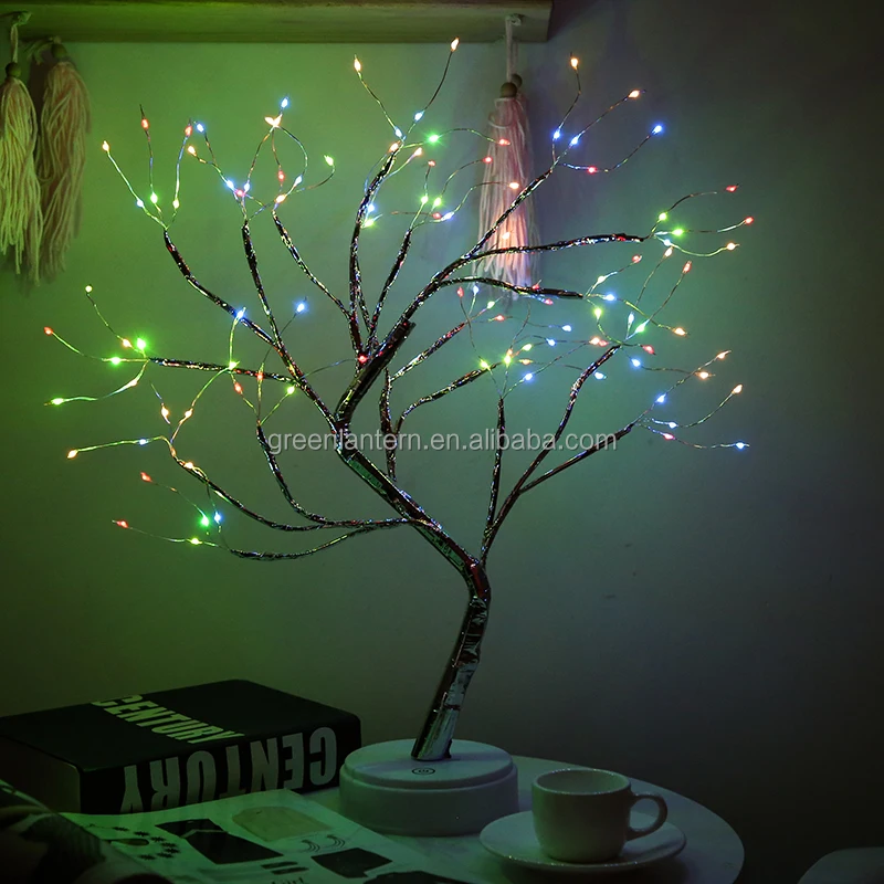 Luci led per alberi di Natale - Esterno interno - 360 miniled - Bianco caldo - 25,7mt - Kreo