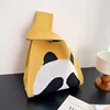 Cover your eyes panda-yellow
