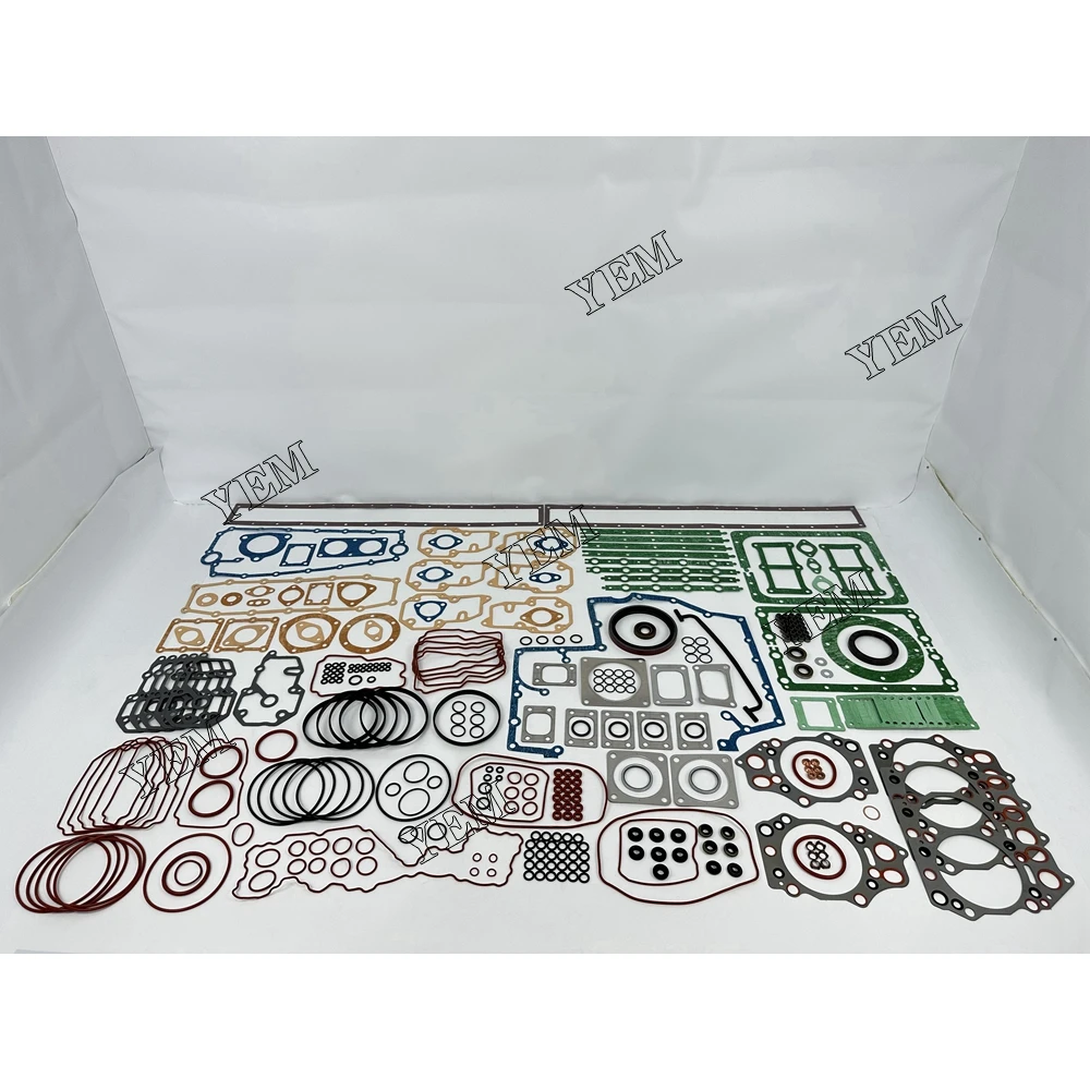 For Komatsu 6D140 Full Gasket Kit 6210-17-1814 High Performance Engine Parts 4