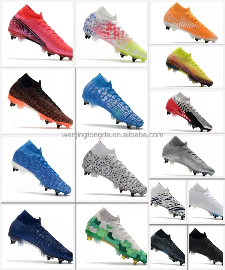 2022 Outdoor New Soccer Football Shoes Soccer Boots,Men Kids Soccer
