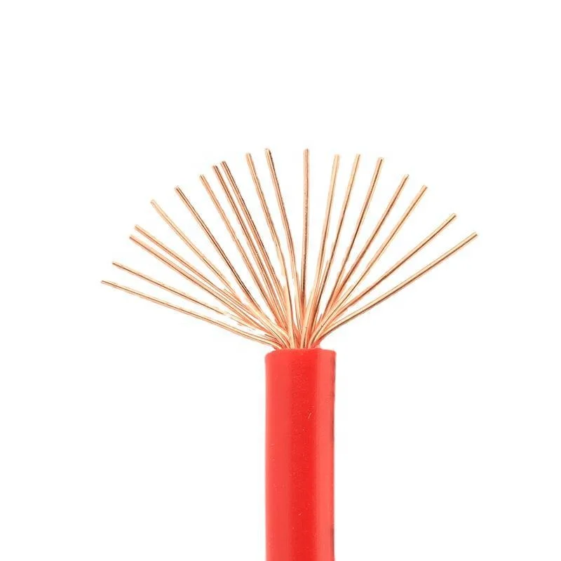 bvr Copper core PVC insulated flexible sheathed wire 1 1.5 2.5 4 6 10mm Hot selling high-quality products