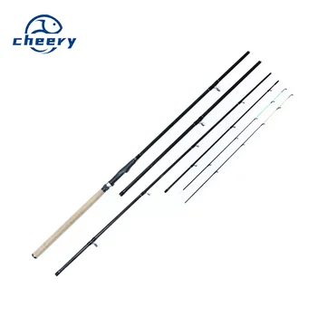 CHEERY Manufacturer 4+2 Pieces Carbon Fiber 3.3m 3.6m 3.9m 2tips Feeder Fishing Rod – Rod – view 2