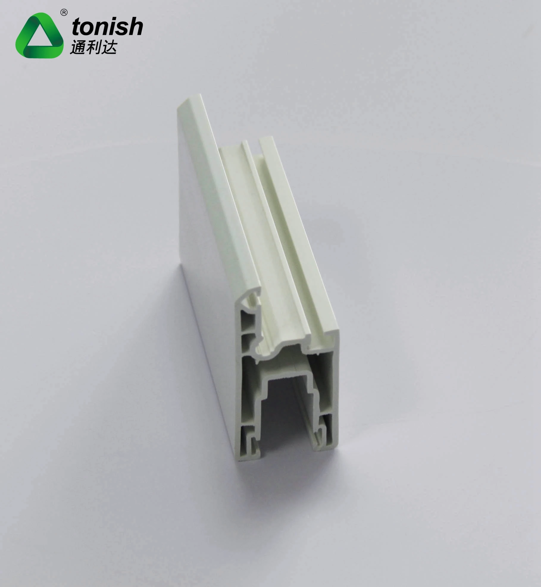China Upvc Plastic Window Customized  Multiple Track Sliding System Pvc Profile for windows and Doors