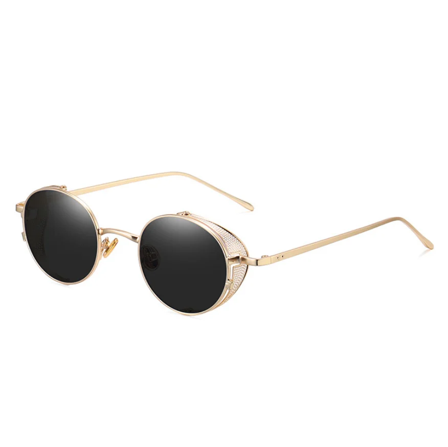 Aanval Het beste artikel 2020 Retro Steampunk Round Sunglasses Zonnebrillen Men Metal Frame Clear  Lens Goggle Tinted Glasses 918 - Buy Women Sunglasses Product on Alibaba.com