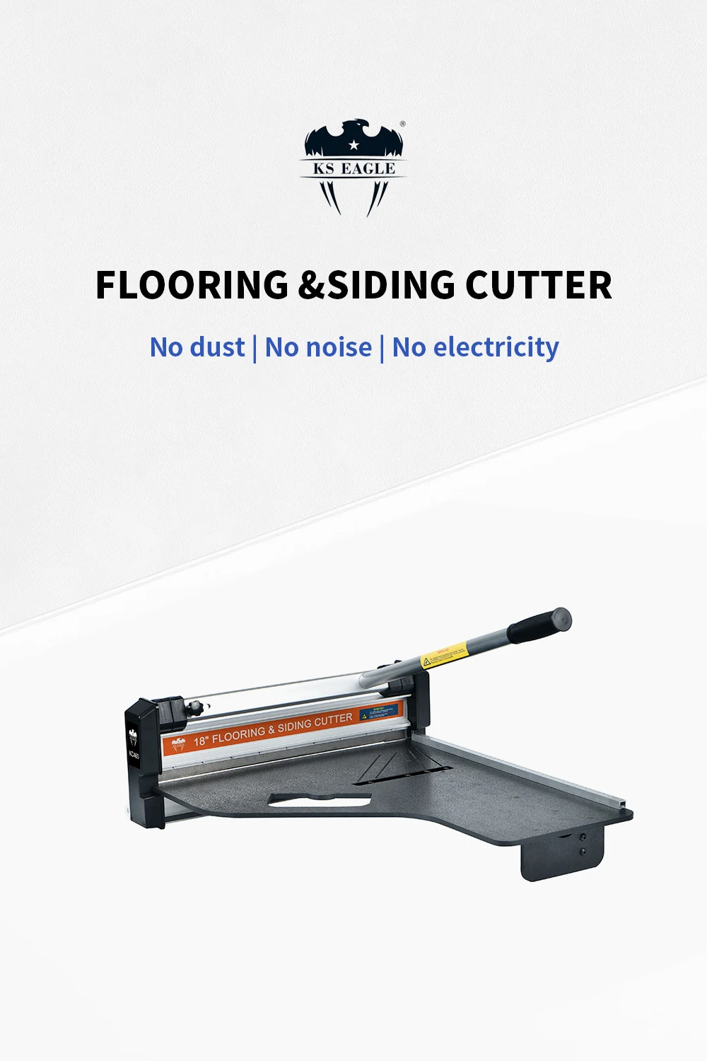 Factory Price 18'' Floor Hand Tool For Engineered Laminate Luxury Vinyl PVC Tile LVT WPC Rubber Tile Flooring Cutter