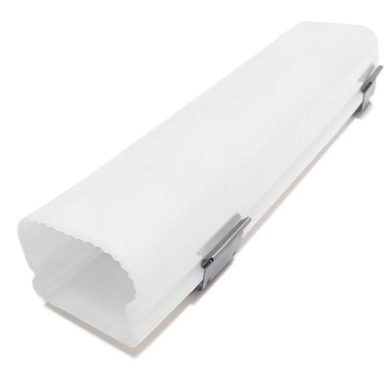 Экструдированный пластиковый профиль прозрачная пластиковая Светодиодная лента светорассеиватель крышка